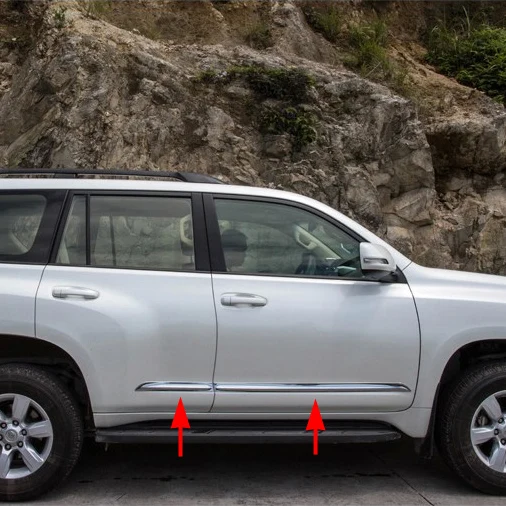 Хромированные аксессуары для Toyota Prado J150 FJ150 корпус боковой двери Формовочная