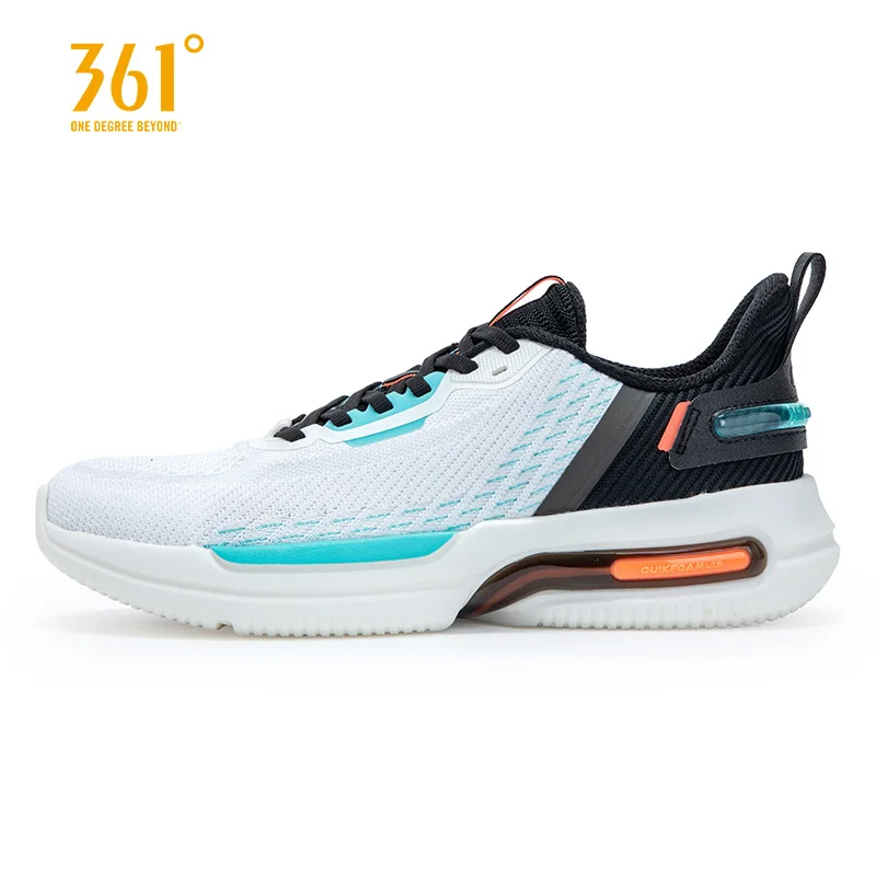 

361 Degrees W572134408 Men's Elite Training Shoes Lightweight Breathable Trendy High Elasticity of Rubber Sneakers
