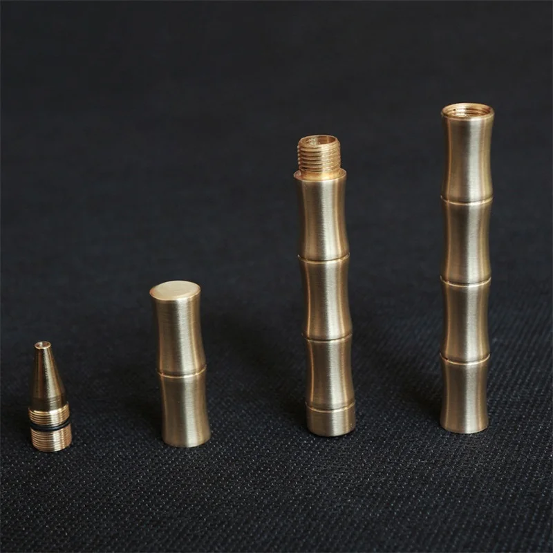 Новинка металлическая гелевая ручка ручной работы в форме бамбука 1 шт. школьные