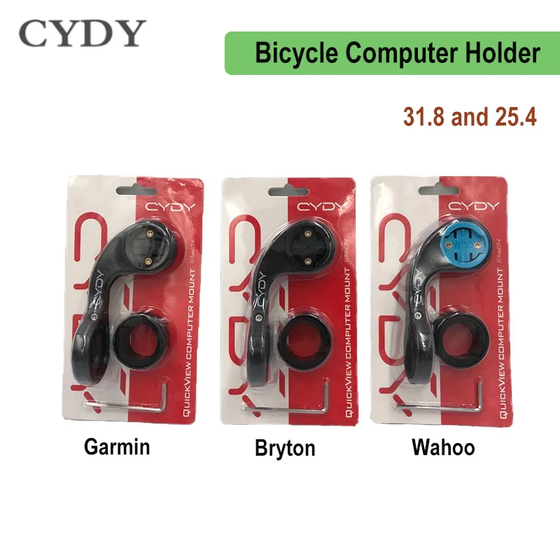 

CYDY Bicycle Computer Holder Wahoo Garmin Mount Edge 25 130 200 520 820 1000 Bryton Rider 320 420 530 860 Bike Parts