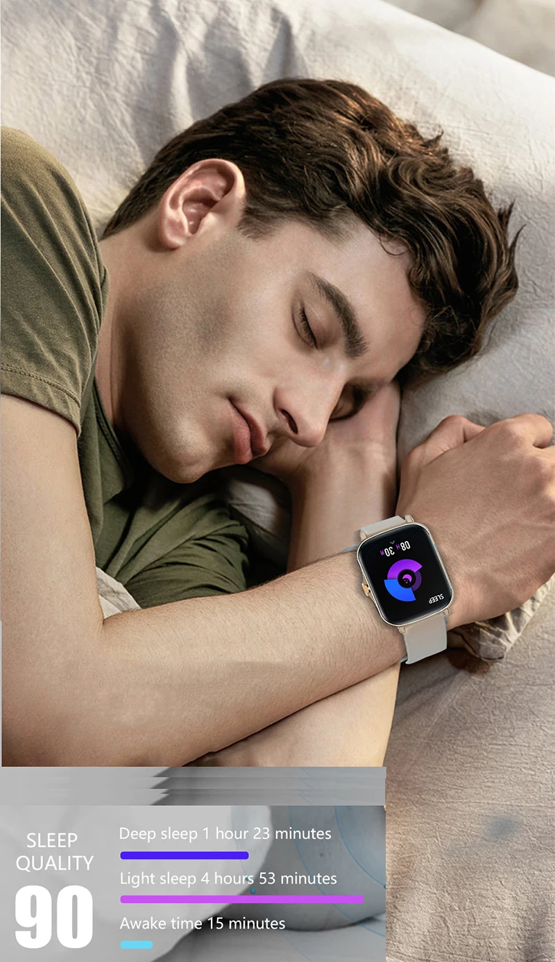 Умные часы F1 для мужчин и женщин пульсометр тонометр монитор сна шагомер