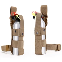 tactical spray molle bag water bottle drop leg pouch molle water bottle pouch belt handheld fire extinguisher holder edc bag