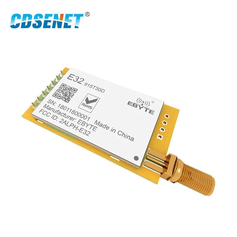 5 шт. большой радиус действия LoRa SX1278 SX1276 915 МГц радиочастотный модуль Φ 1 Вт