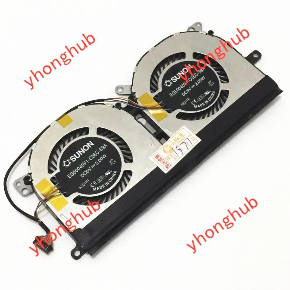 SUNON EG50040V1-C06C-S9A IdeaPad Yoga 13 DC 5V 2,00 W серверный вентилятор для ноутбука