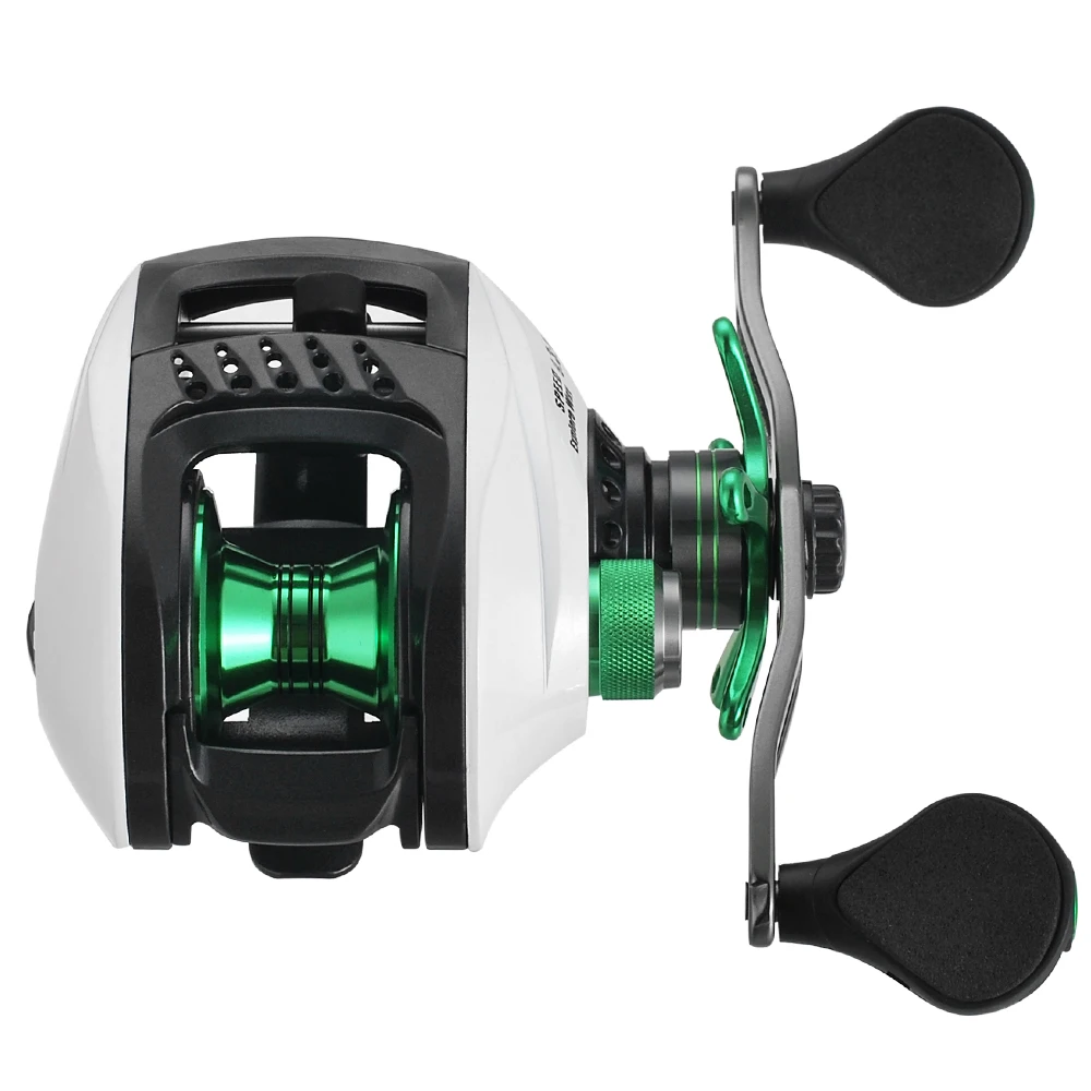 

Lightweight High Speed 9.3:1 Gear Ratio Baitcast Fishing Reel 10+1 Ball Bearings Baitcasting Fishing Reel Baitcaster Tackle