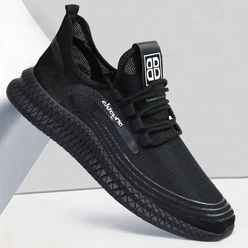 

Men Running Shoes 2020 New Breathable Men Sport Shoes Comfortable Non-slip Outdoor Jogging Men Air Mesh Sneakers Chaussure Homme