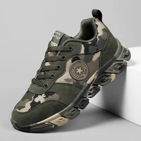 new spring autumn sport tactical military men camouflage green sneakers climbing shoes women mountain hiking trainers male boots