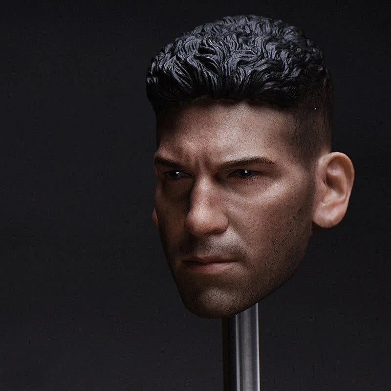 

1:6 Male Man Head Model Sculpt Collection Jon Bernthal Head Carving Model Collectible 12" Action Figure Toy Doll