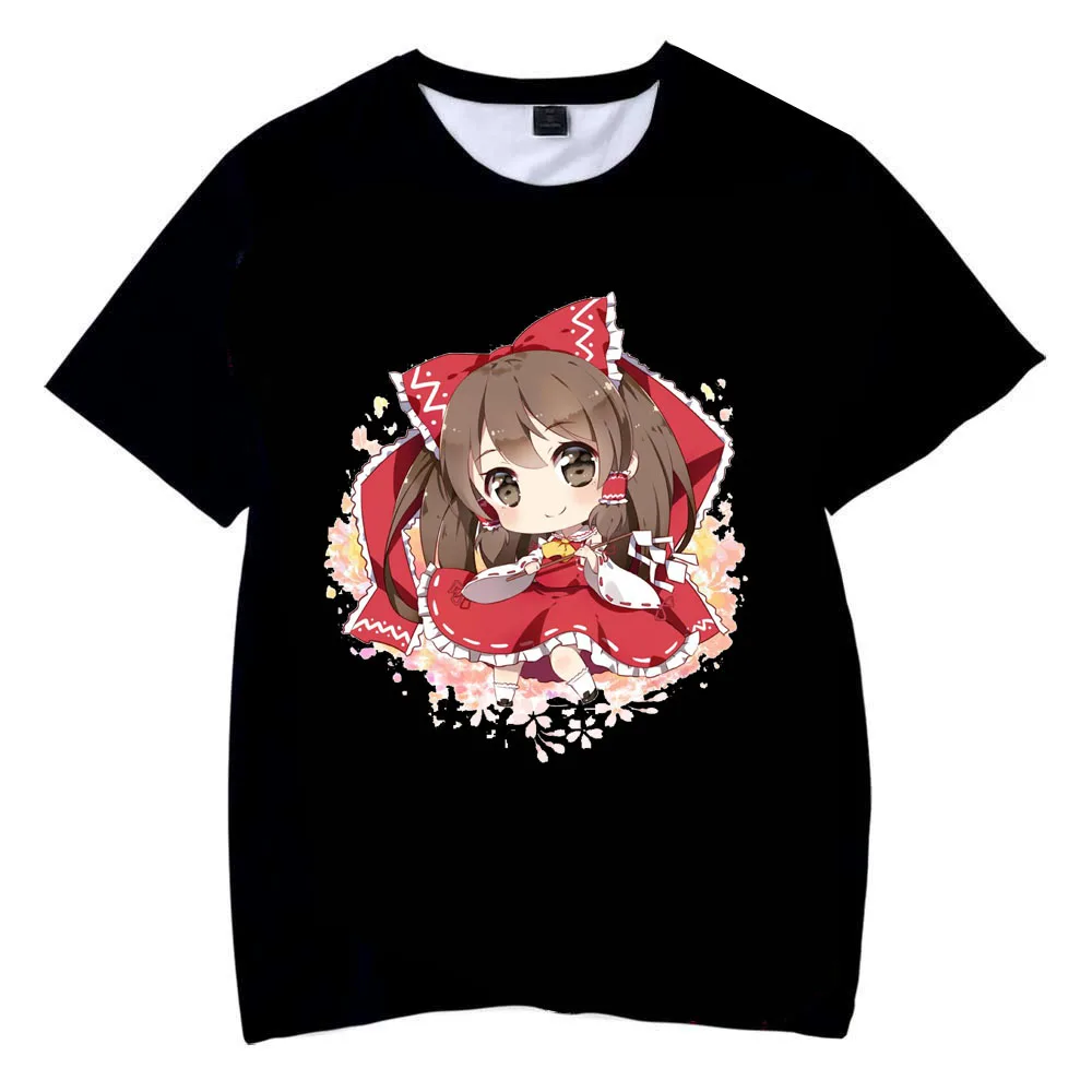 Новая футболка TouHou Project с коротким рукавом футболки Youmu Konpaku для косплея аниме