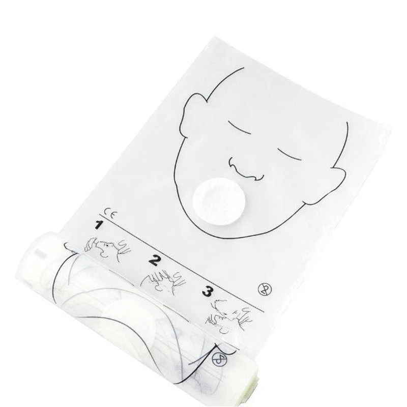 

1 roll = 36 pcs CPR MASK CPR Face Shield Disposable Roll Package Cpr Training Face Mask First Aid Kit Outdoor Activity