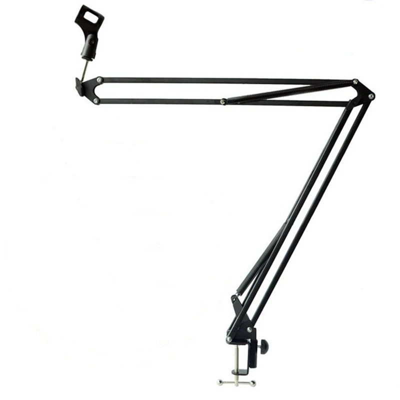 NB39 Регулируемый настольный микрофон Подвеска стрелы ножничный Держатель