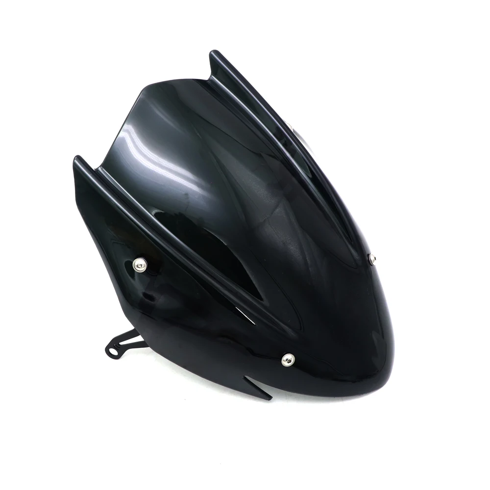 

For Suzuki GSX-S750 GSXS750 GSXS 750 2017 2018 2019 Windscreen Windshield Shield Screen with Bracket Motorcycle Accessories