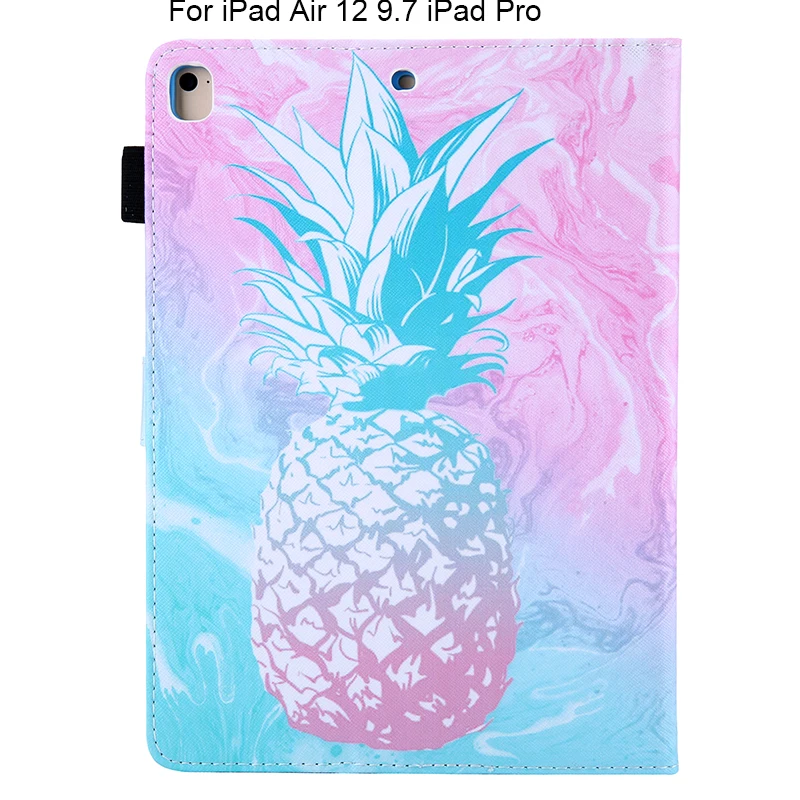 Чехол для планшета IPad Air 1/2 9 7 дюйма Pro 2017 2018 умный чехол из искусственной кожи