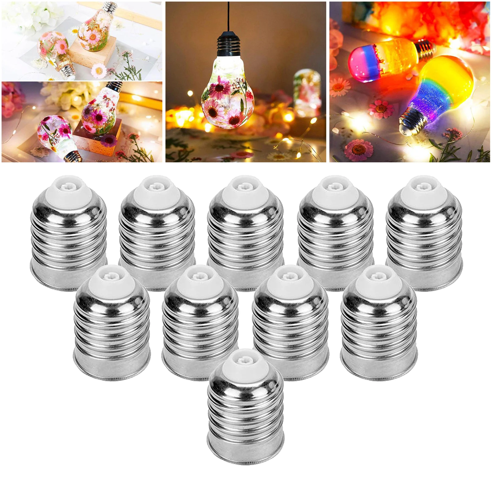 Силиконовые молды для светодиодных лампочек сделай сам 10 колпачков | Дом и сад