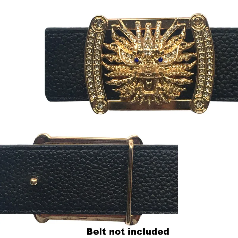 Мужская винтажная пряжка для ремня золотистая и серебристая| |