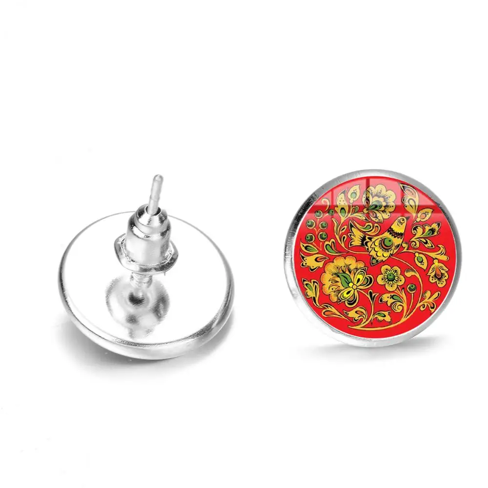 SIAN богемные польские Народные художественные узоры серьги-гвоздики для женщин