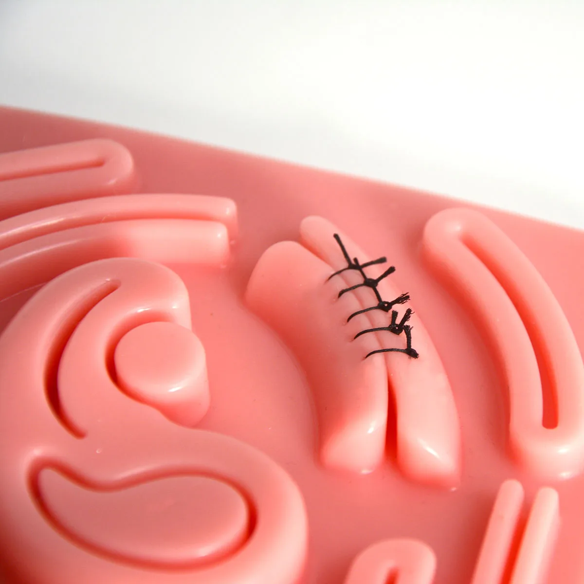 Медицинская нить набор обучения человека травматическая кожа модель Suturing практика учебная площадка набор Доктор Медсестры Учебные ресурсы