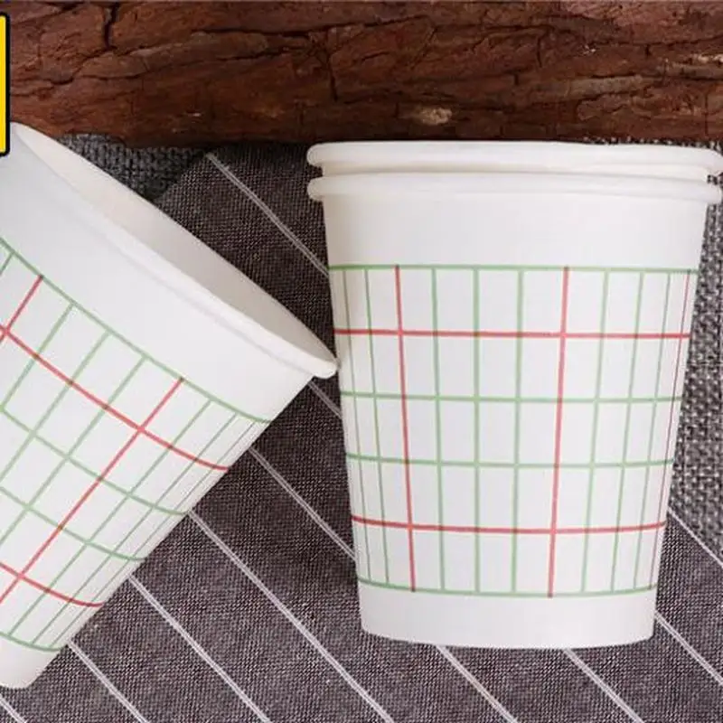 Одноразовые чашки утолщенные праздвечерние чные принадлежности с принтом