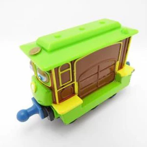 Chuggington паровозики, игрушки, 19 видов, оригинальная железная дорога, новинка, трактор, игрушка, поезд, металлический двигатель, игрушечный автомобиль, масштаб, литье под давлением, металлическая игрушка, автомобиль - Цвет: geen jaffe