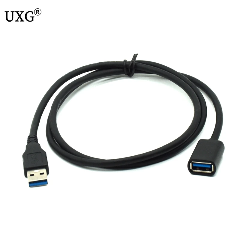 

Universa USB 3.0 Type A Male to Female Extension Data Sync Cable Extender Cord M/F for Computer PC Mouse 0.3/0.6/1.0M Customized