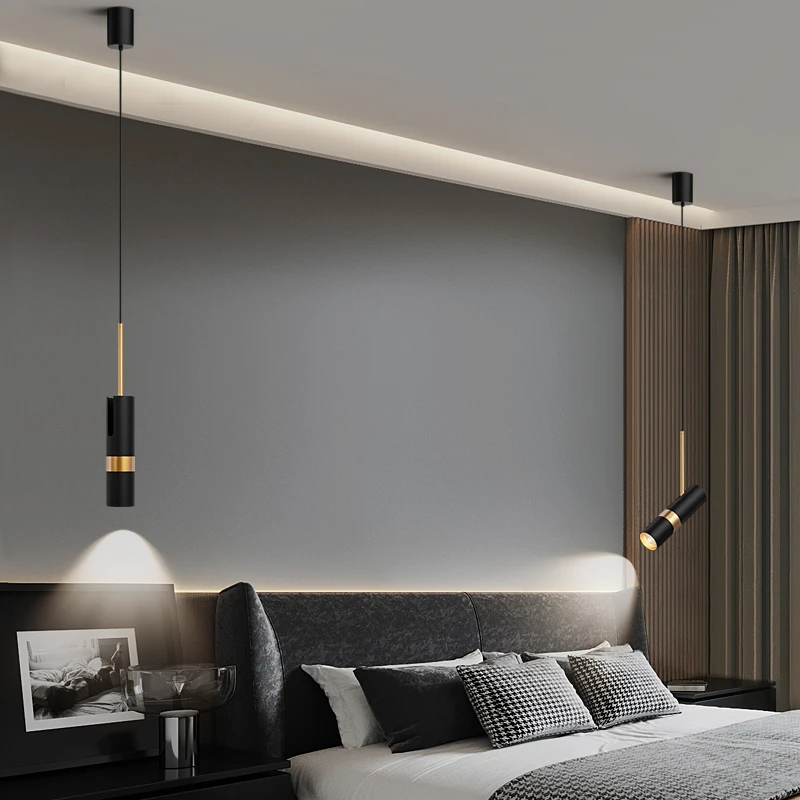 

Креативный подвесной светильник ODYSEN для спальни, длинный подвесной светильник, современный декоративный подвесной светильник, кухонный Остров