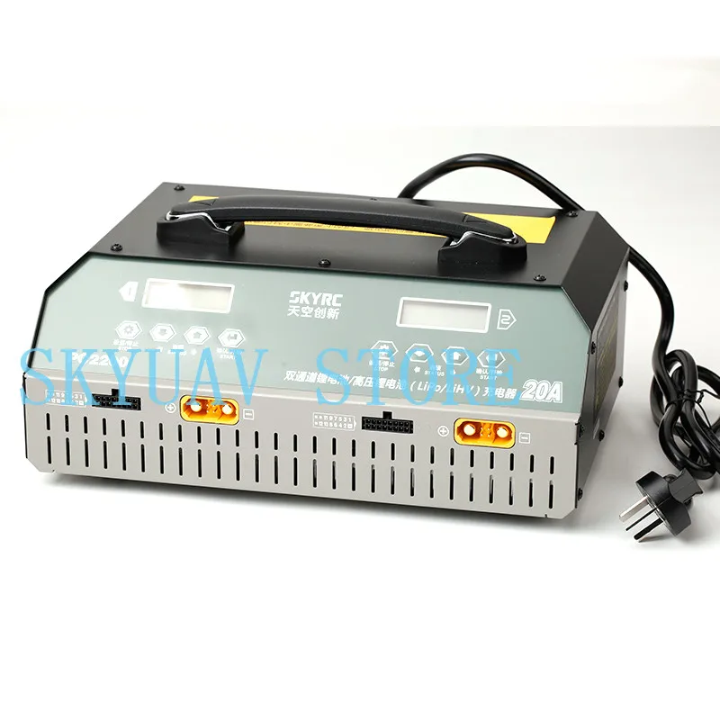 SKYRC PC2100 обновление PC2200 двухканальный 12S Lipo зарядное устройство 2100 Вт/20A Дрон