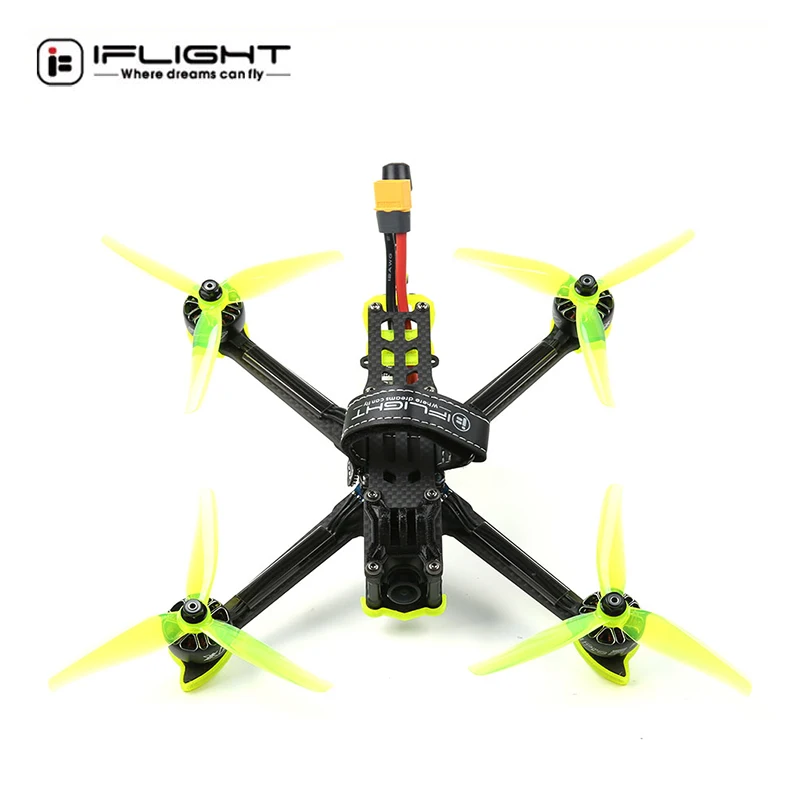 

iFlight Nazgul5 HD 5inch 240mm Drone BNF W/ Caddx Polar Vista Digital HD System/SucceX-E F7 45A stack/XING-E 2207 motor for FPV