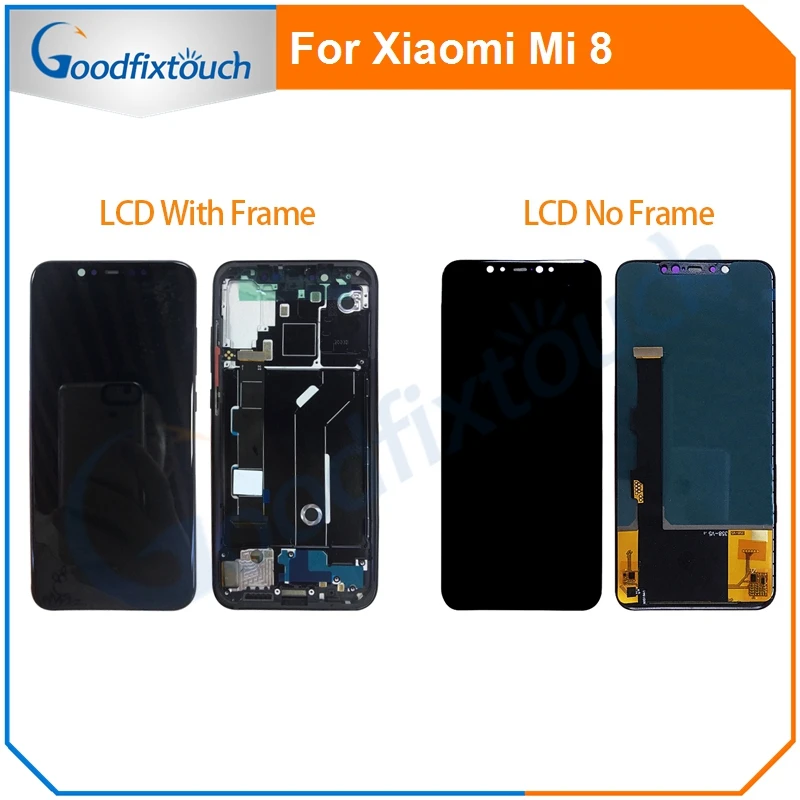 ЖК-экран для Xiaomi Mi 8 Mi8 ЖК-дисплей сенсорный экран стеклянная панель дигитайзер в