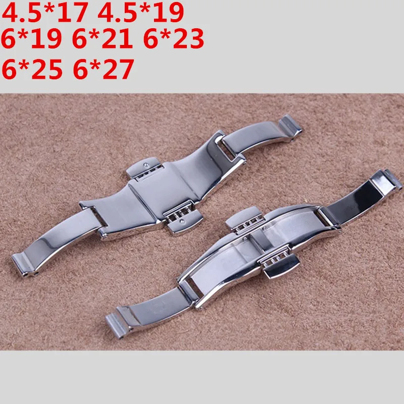 Watch accessories watch buckle band pull steel universal T41 fold single price | Наручные часы