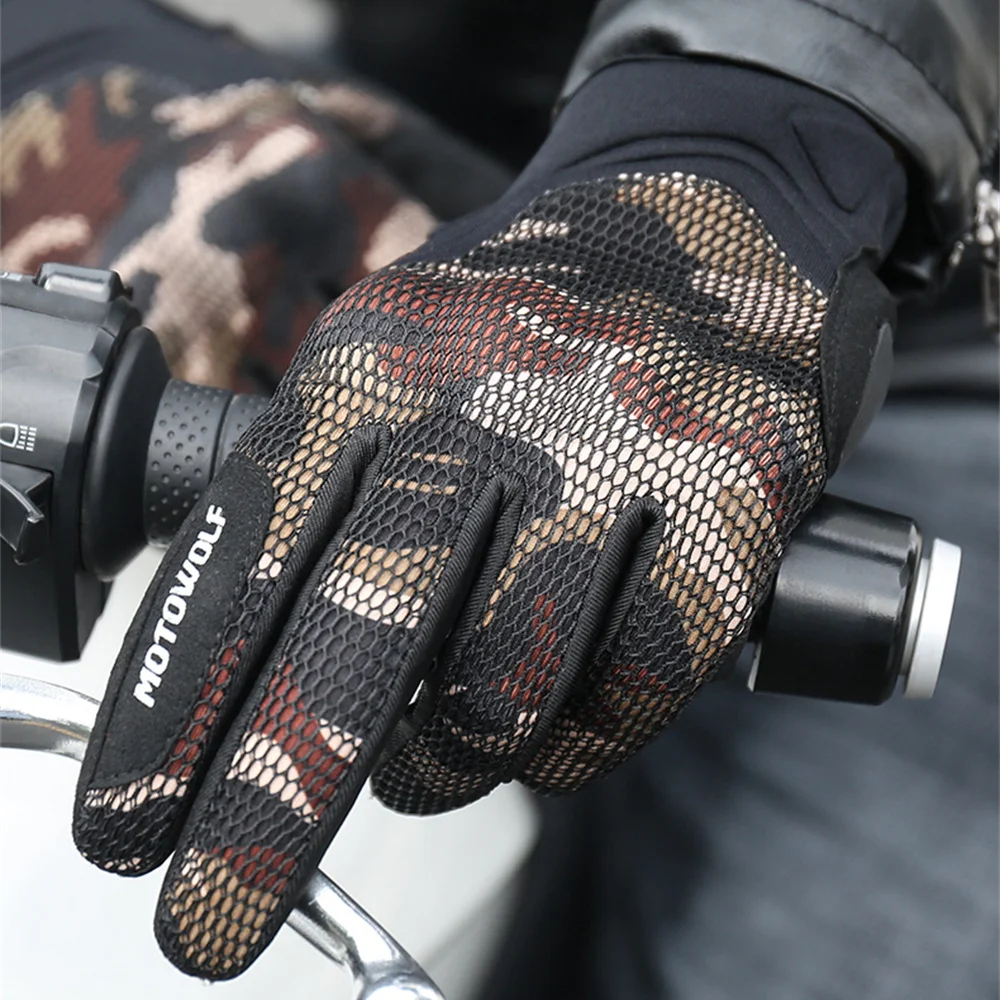 Мотоциклетные Перчатки 5 цветов защитные перчатки для мотокросса езды на