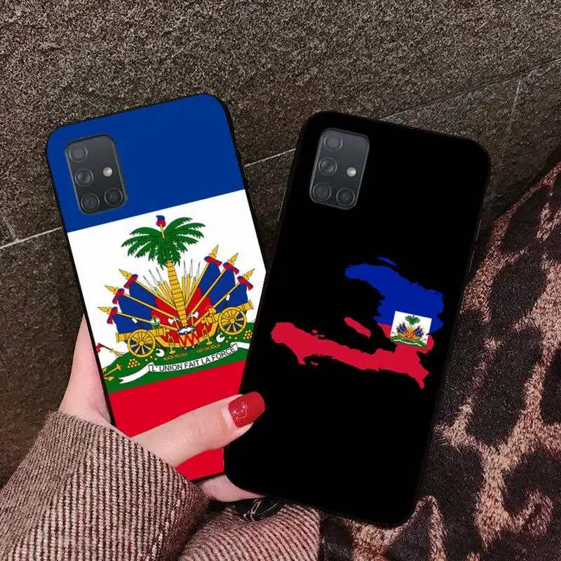 

Dabieshu Haiti Haitian Flag Classic image Phone Case For Samsung Galaxy A21S A01 A11 A31 A81 A10 A20 A30 A40 A50 A70 A80 A71 A51