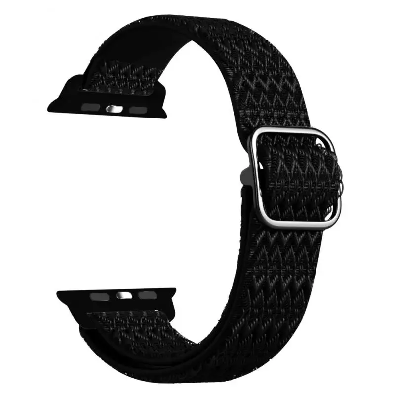 Ремешок для Apple Watch Band 38/40/41/42/44/45 мм регулируемый эластичный Алмазный браслет