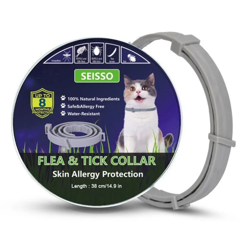 Pet москитный репеллент блохи кошачий ошейник предупреждения Cat Dog Collar только для
