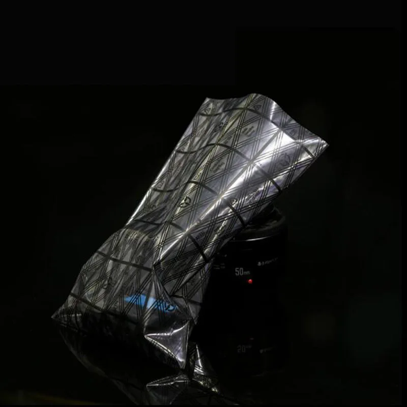 Открытый верх антистатический пакет клетчатый узор анти статический