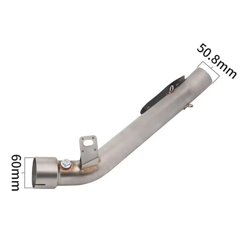 

Slip On For Suzuki GSXR1000 2007 2008 Exhaust Muffler Tip Pipe Connectinng Middle Link Pipe Motorcycle Exhaust System Modifed