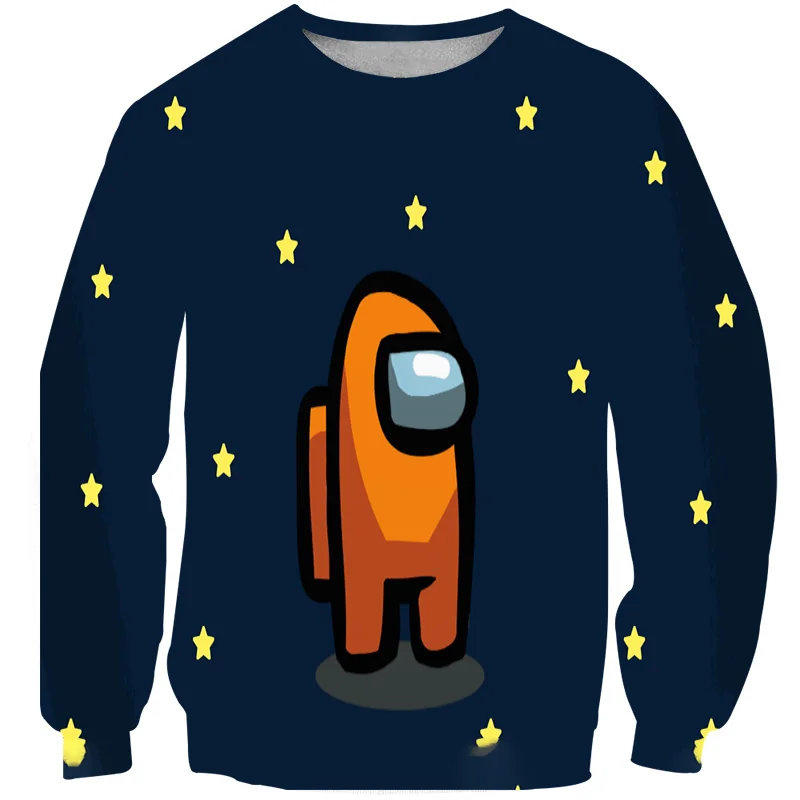 

Video Games Among Us Hoodied Impostor New 3D Kids Sweatshirt Unisex Long Sleeve Boy Clothes Streetwear Child Costume Clothes