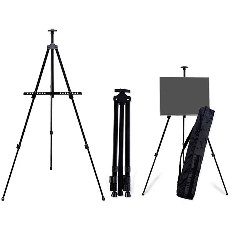 

1PC Metal Adjustable Art Painting Board Stand Portable Folding Tripod Drawing Tools Accessories