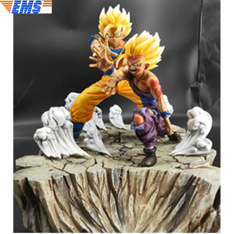 13 &quotДраконий жемчуг Z статуя супер сайян бюст отец и сын волна Сон Гоку сон гохань