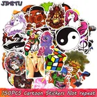 150 шт. забавные наклейки s Pack ПВХ Мультяшные смешанные граффити темные крутые наклейки для чемодан для скейтборда автомобильный холодильник наклейки для гитары