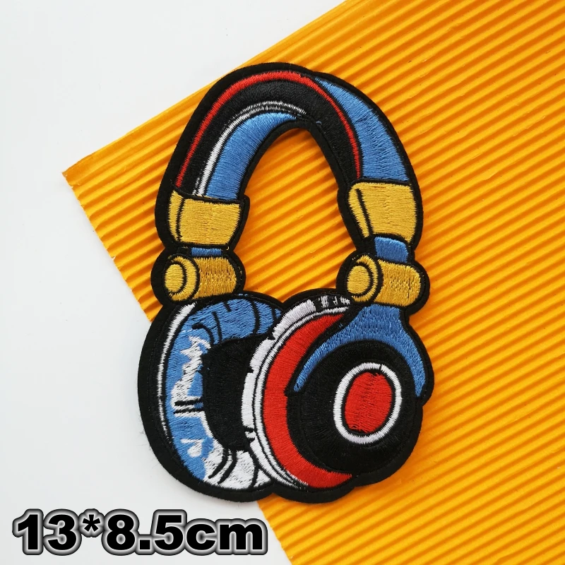 Вышивка милый маленький патч для роботов robotes с изображением девушки значки