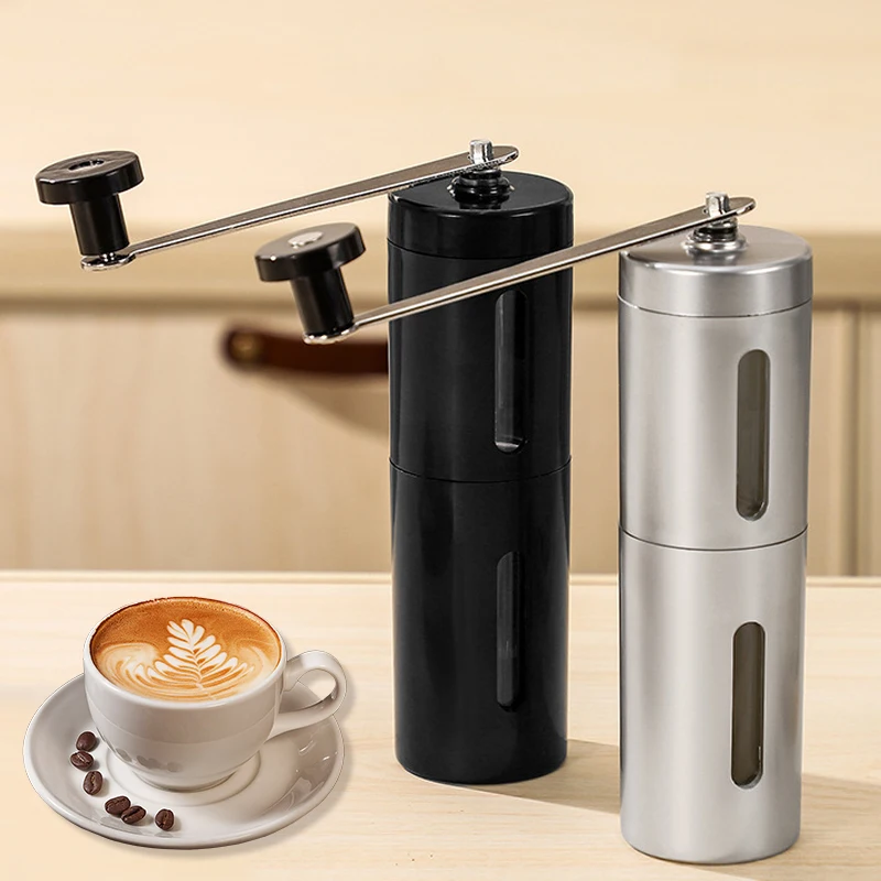 

Manual Coffee Grinder Handmade Coffee Bean Ceramic Burr Grinders Mill Stainless Steel Kitchen Mills Tools