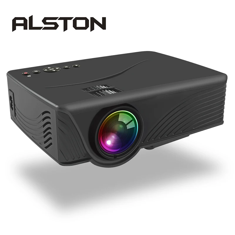ALSTON GP10 мини светодиодный проектор Поддержка Full HD проводной синхронизация