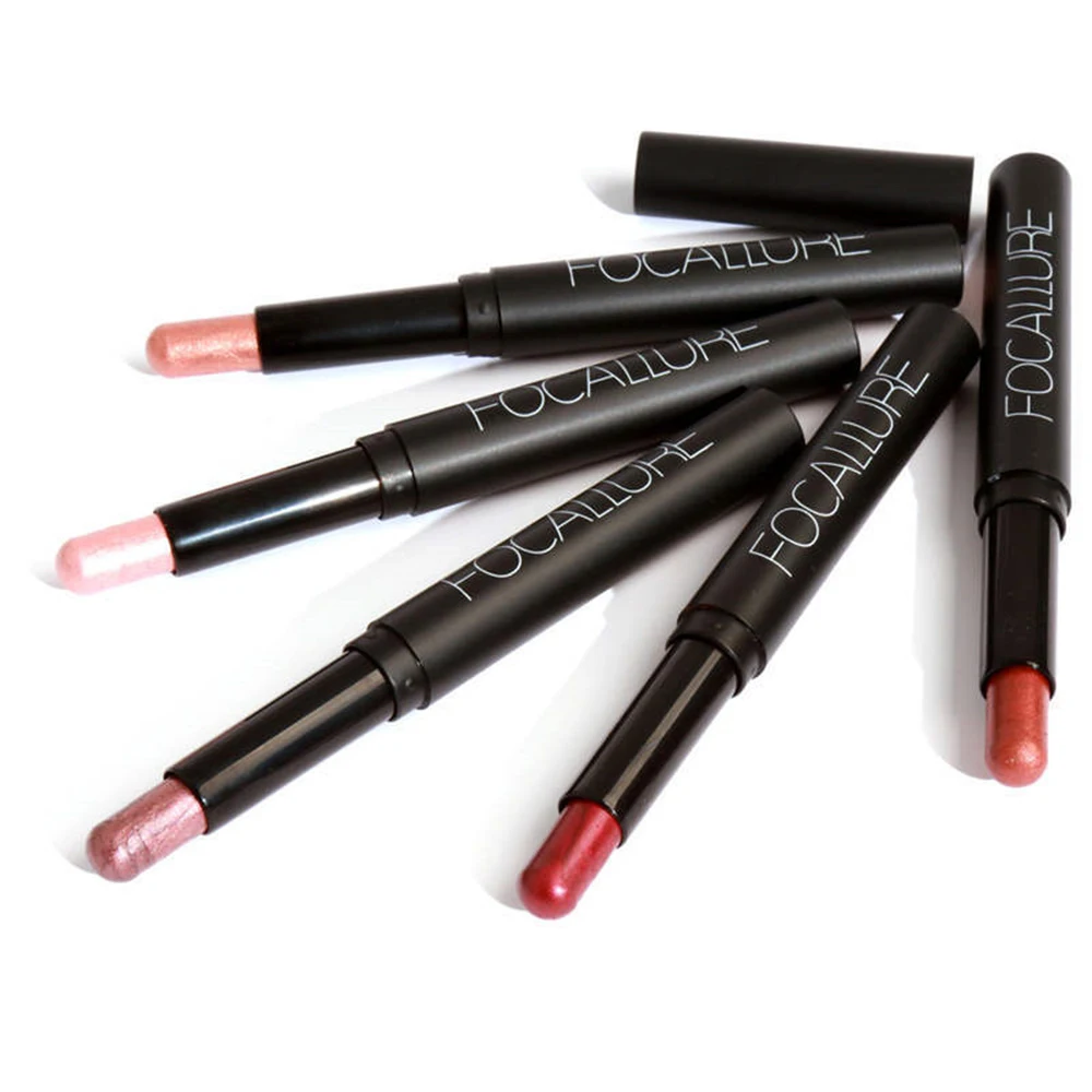 12 Colors Eyeshadow Sticker Cosmetics Shadows Pencil Eyeliner Highlighter Shimmer Pigment Professional Female Makeup
