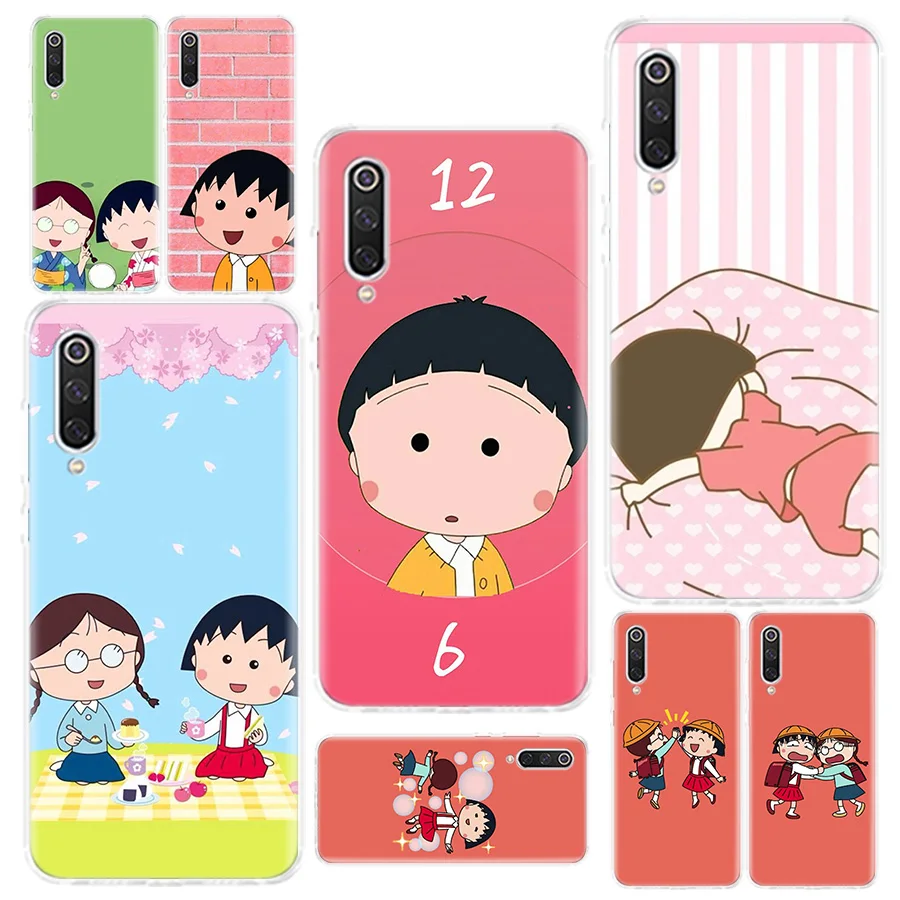Чехол для телефона Erilles Cartoon Maruko Xiao mi Red Note 87 7S 7A 6 S2 GO K20 Pro + 6A 6X 5X A1 CC 9 8 мягкий чехол