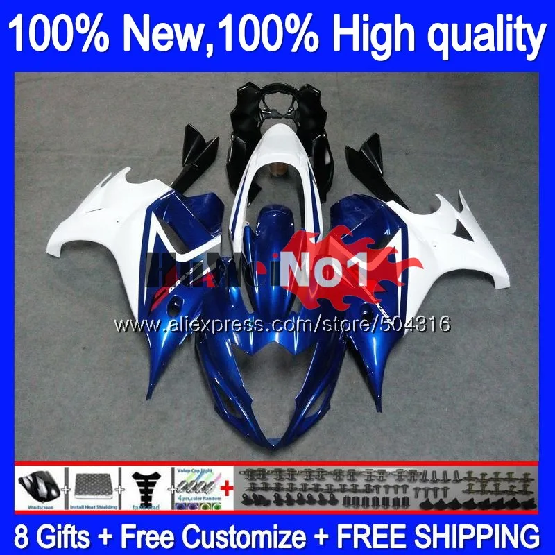 

GSX 650F For SUZUKI GSXF 650 GSX650F 24No.0 GSXF650 2008 2009 2010 2011 2012 2013 2014 08 09 10 11 12 13 Fairings New Blue white