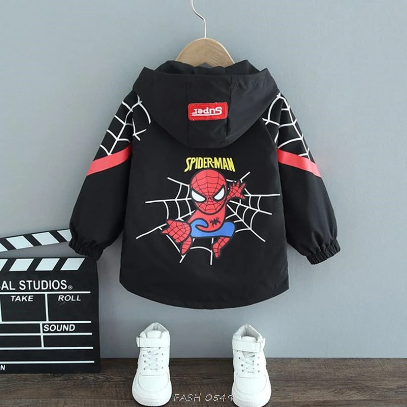Куртка-паук для мальчиков и девочек весна-осень 2021 | Детская одежда обувь