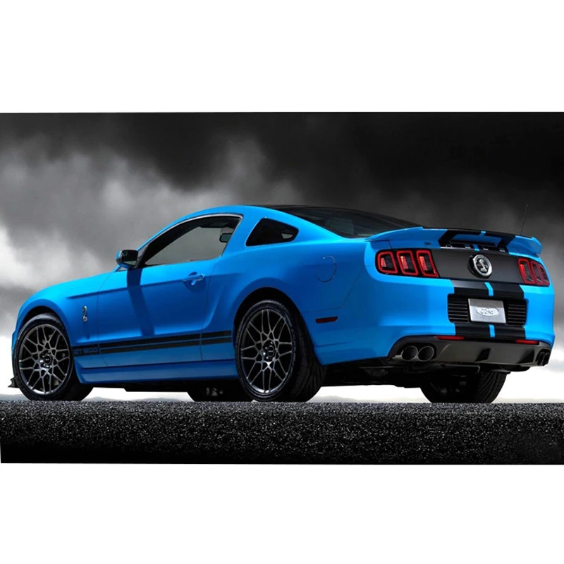 3D Лошадь Стиль автомобиля ABS Задняя эмблема наклейка 50 летняя Шелби GT500 Roush Laguna Seca