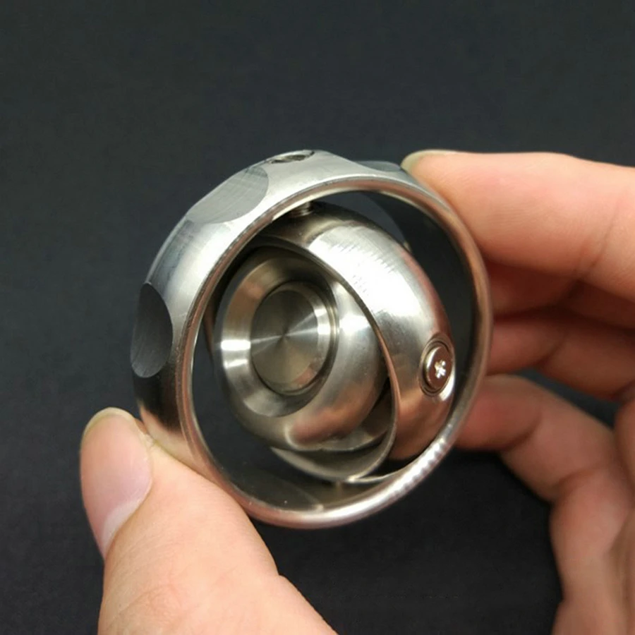 Metal Gyroscope Fingertip Gyro Rotating Balance Decompression Toy | Дом и сад