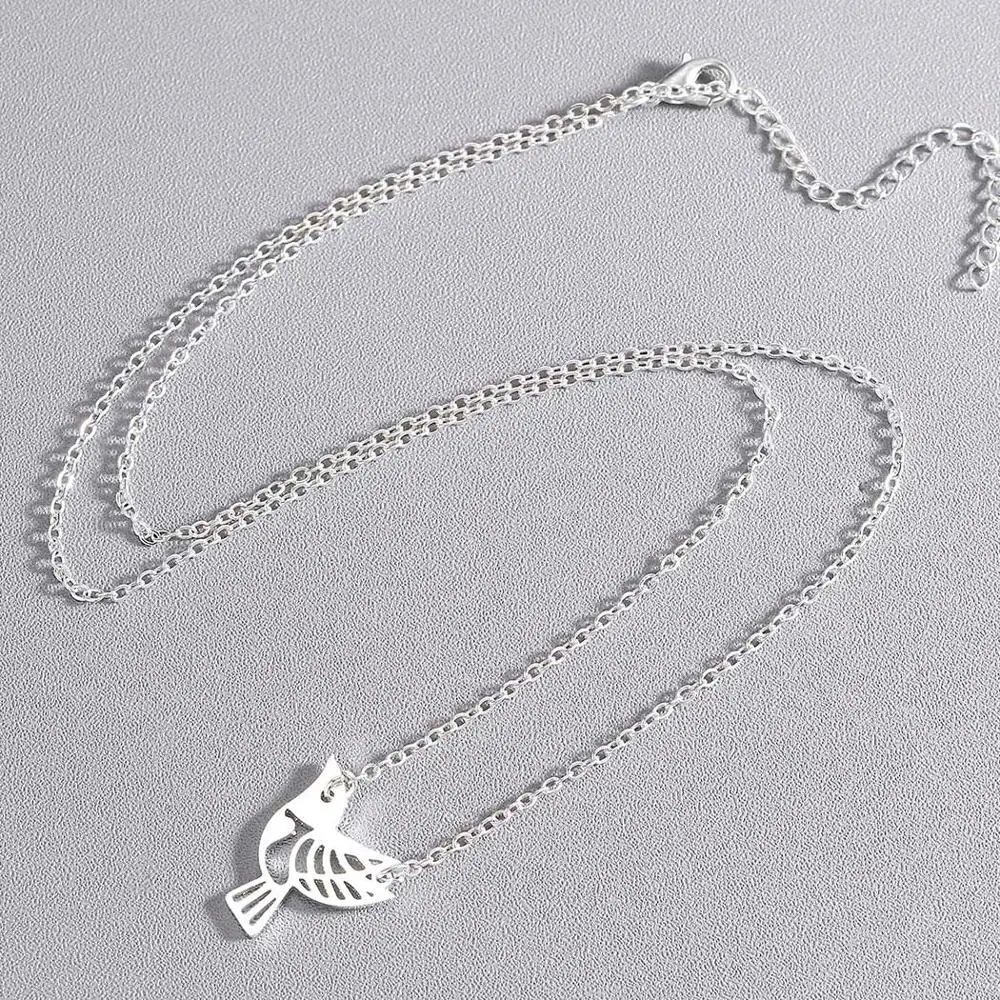 Чандлер оригами для ручной работы животное ожерелье из нержавеющей стали