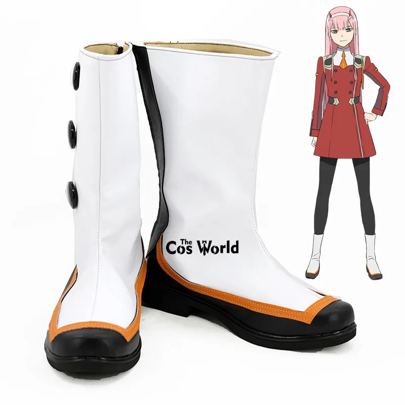 Botas de Sapatos Querido Franxx Zero Dois Código: 002 Anime Personalizar Planos Cosplay no